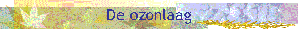 De ozonlaag