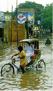 Moessonregens in India en Bangladesh eisen vaak een veel hogere tol in termen van mensenlevens.